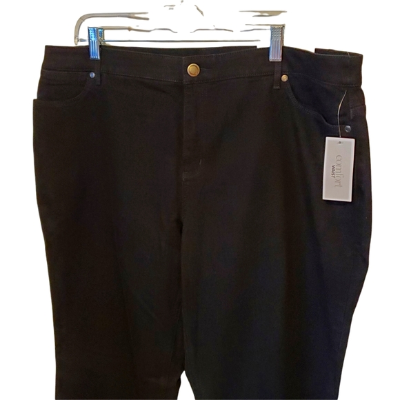 CJ Banks Everyday Straight Leg Relaxed Fit Jeans - NWT - Picture 3 of 6